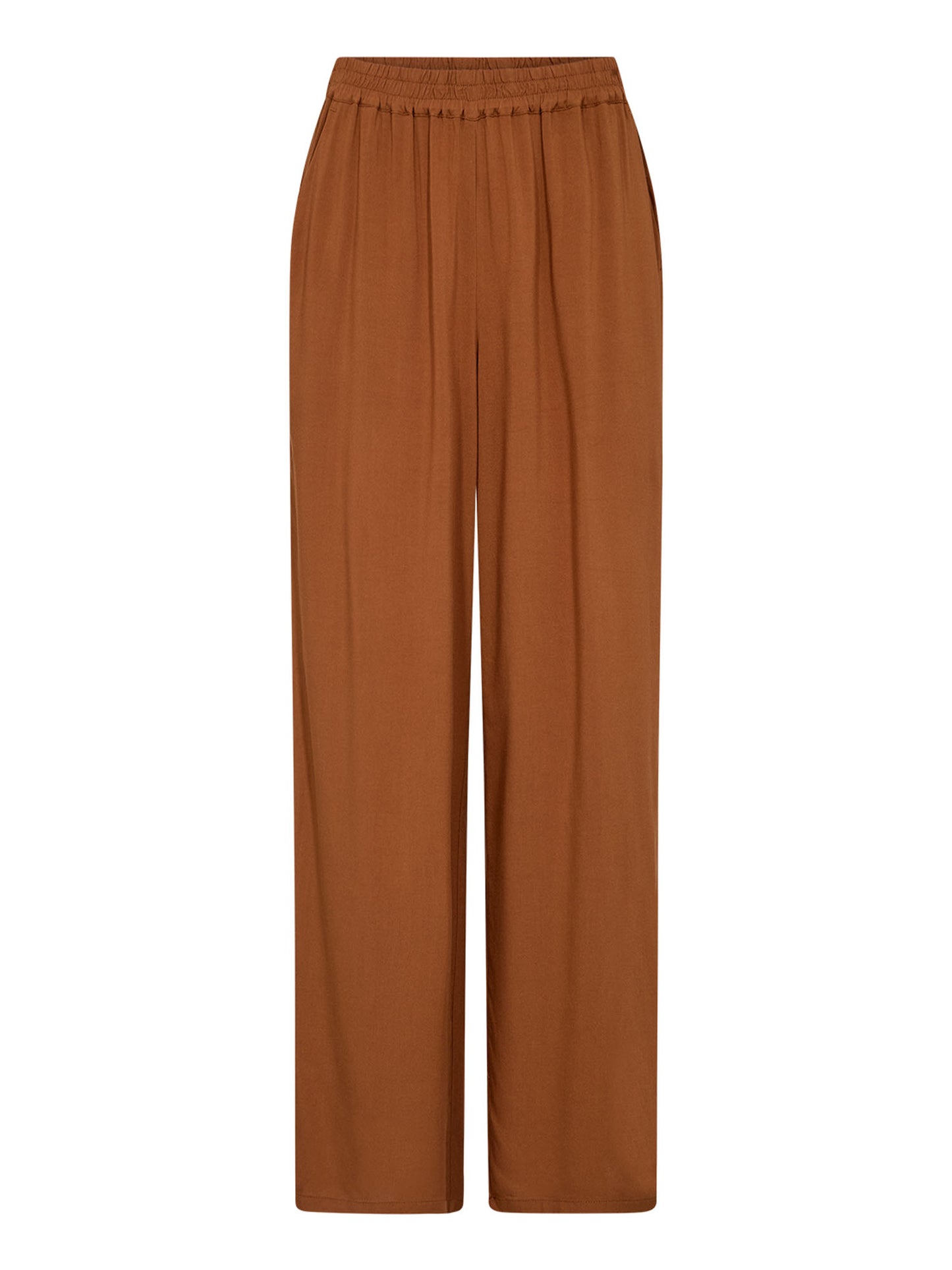 Pantaloni donna Soyaconcept marroni per primavera estate