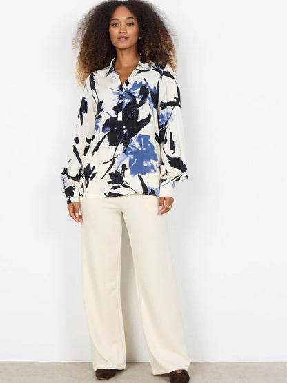 Soya c. blousa da donna blu