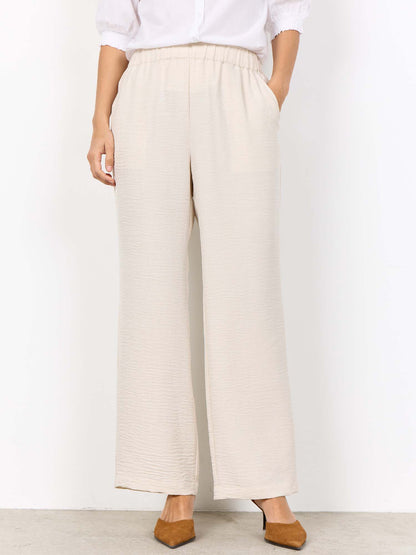 Soya concept pantalo pantalone da donna panna