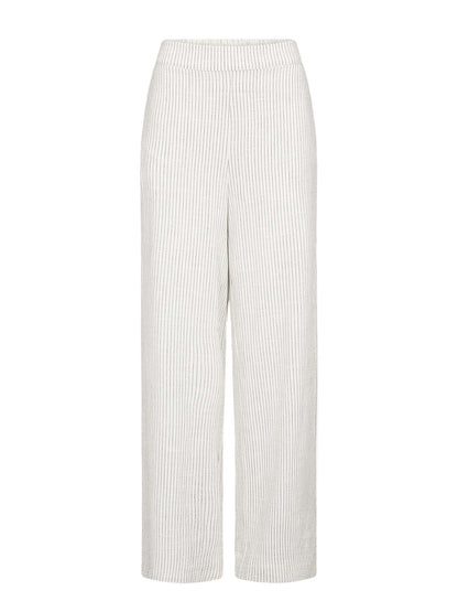 Pantaloni a righe SoyaConcept da donna neri casual