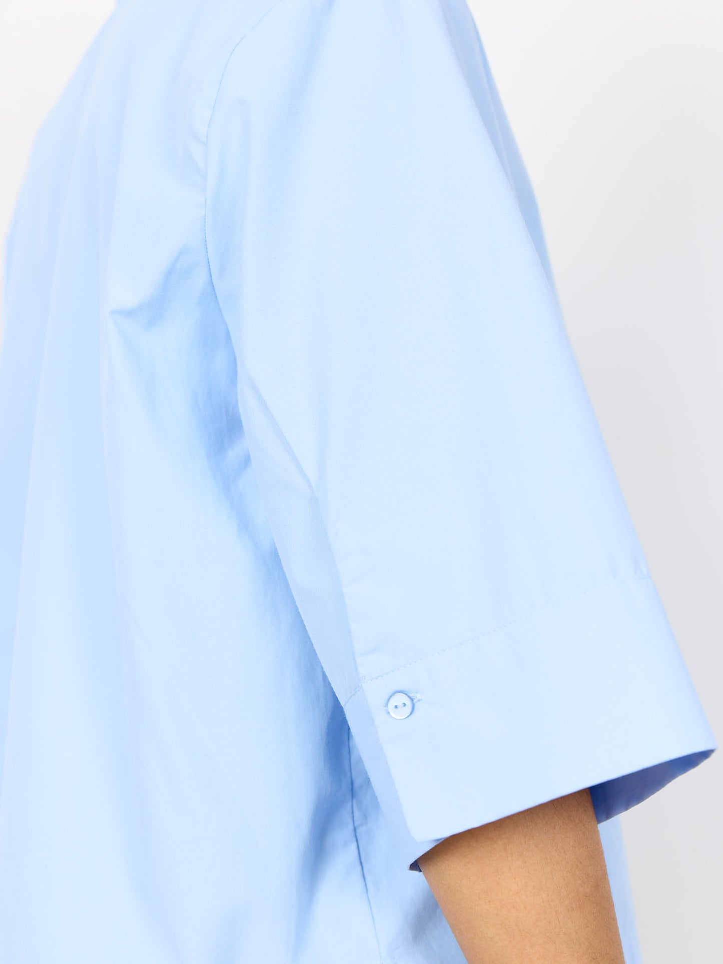 Camicia azzurra Soyaconcept a maniche 3/4 da donna