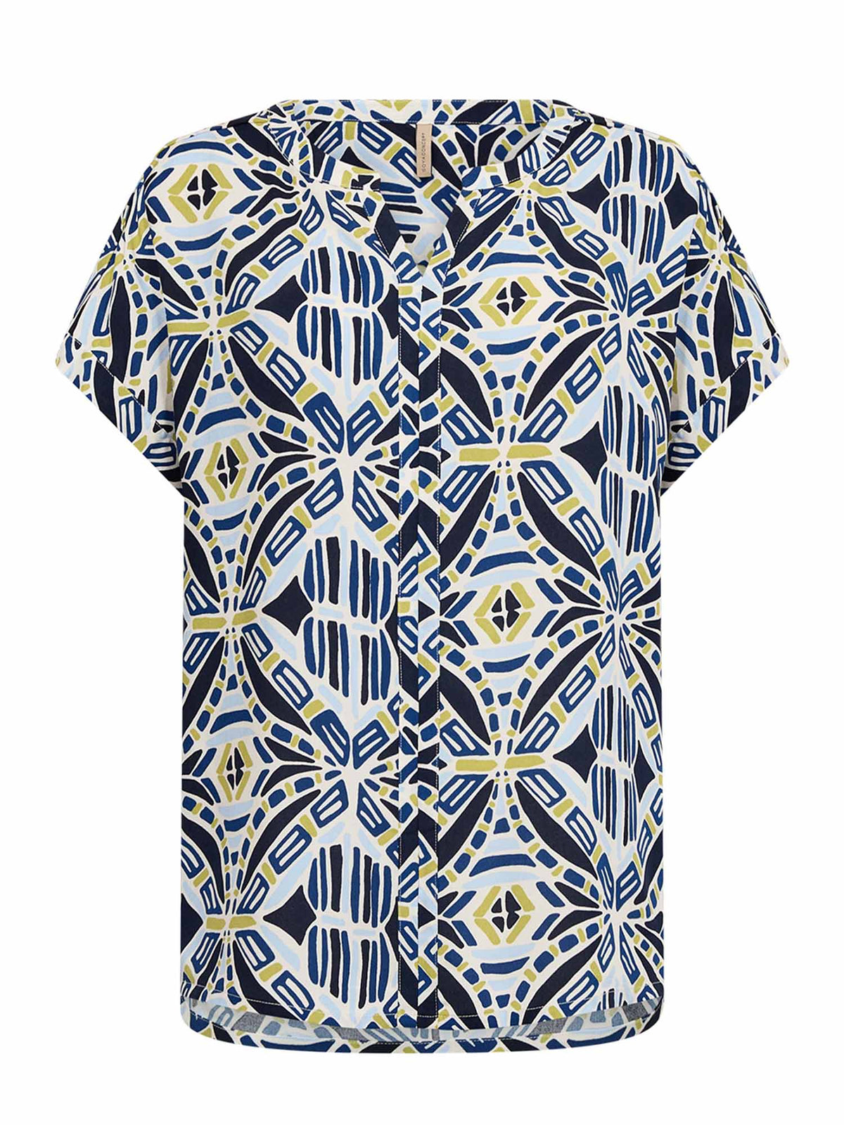 Soya concept blousa da donna azzurro