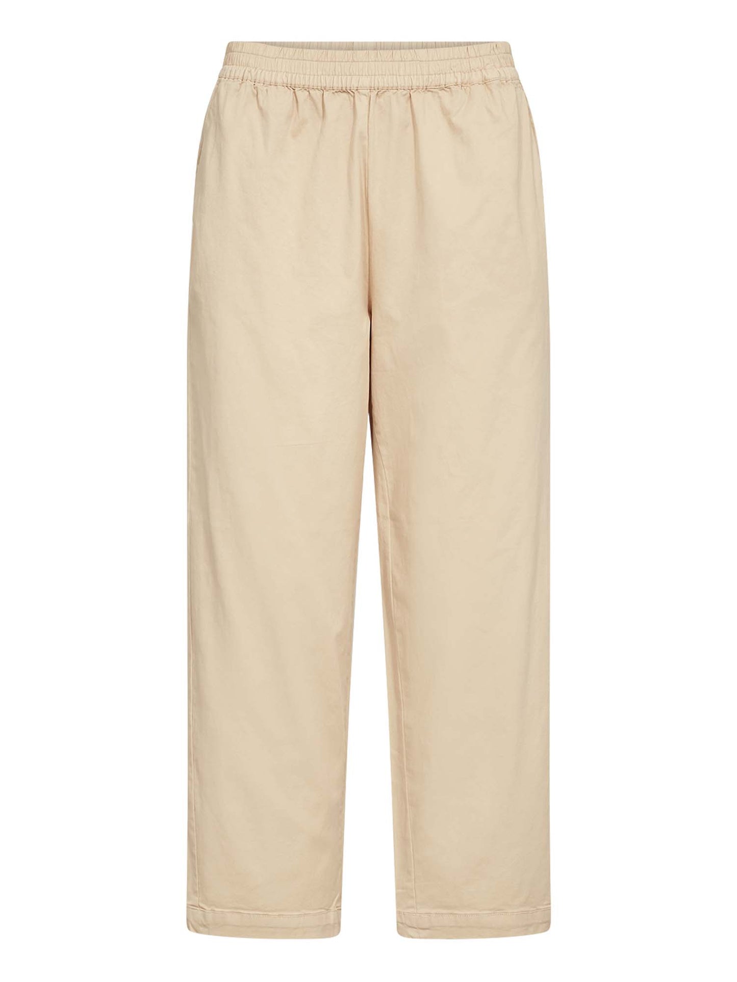Pantaloni Rovena beige da donna per un look casual e confortevole
