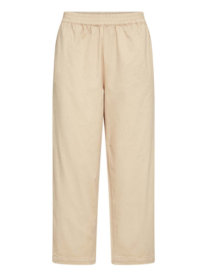 Pantaloni Rovena beige da donna per un look casual e confortevole