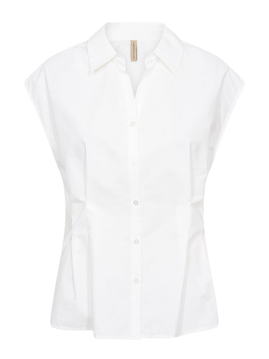 Camicia unisex bianca Soyaconcept versatile ed elegante