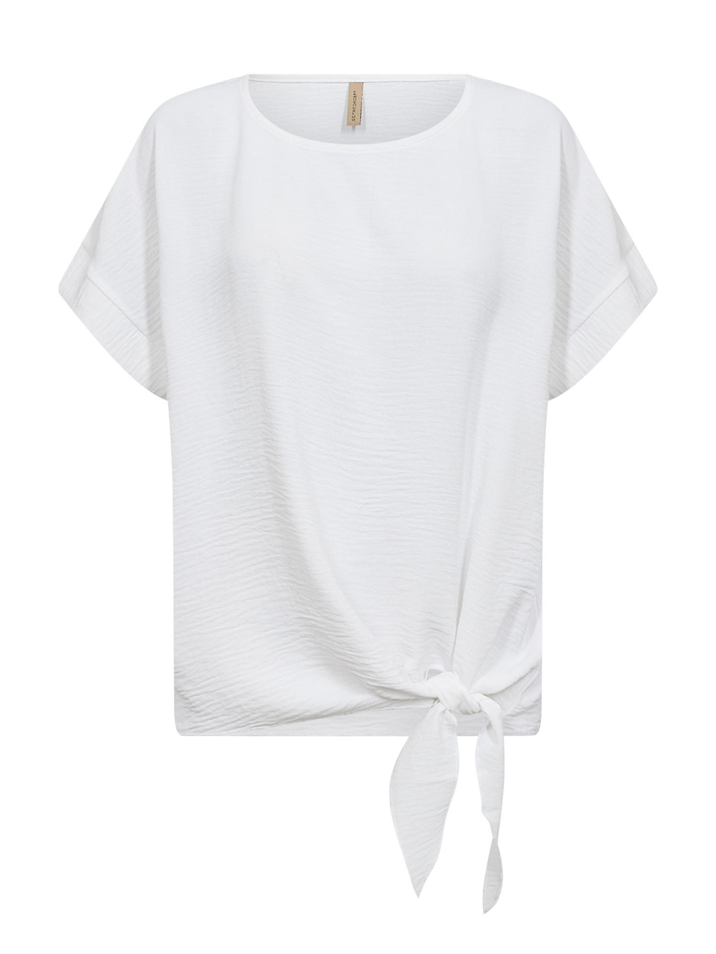 T-shirt bianca a maniche corte da donna Soyaconcept