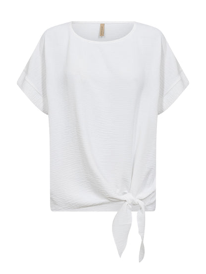 T-shirt bianca a maniche corte da donna Soyaconcept