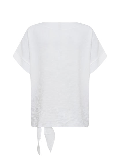 T-shirt bianca a maniche corte da donna Soyaconcept