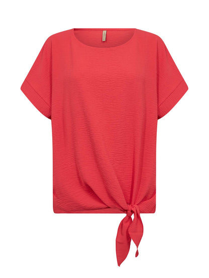 T-shirt maniche corte donna SoyaConcept rossa