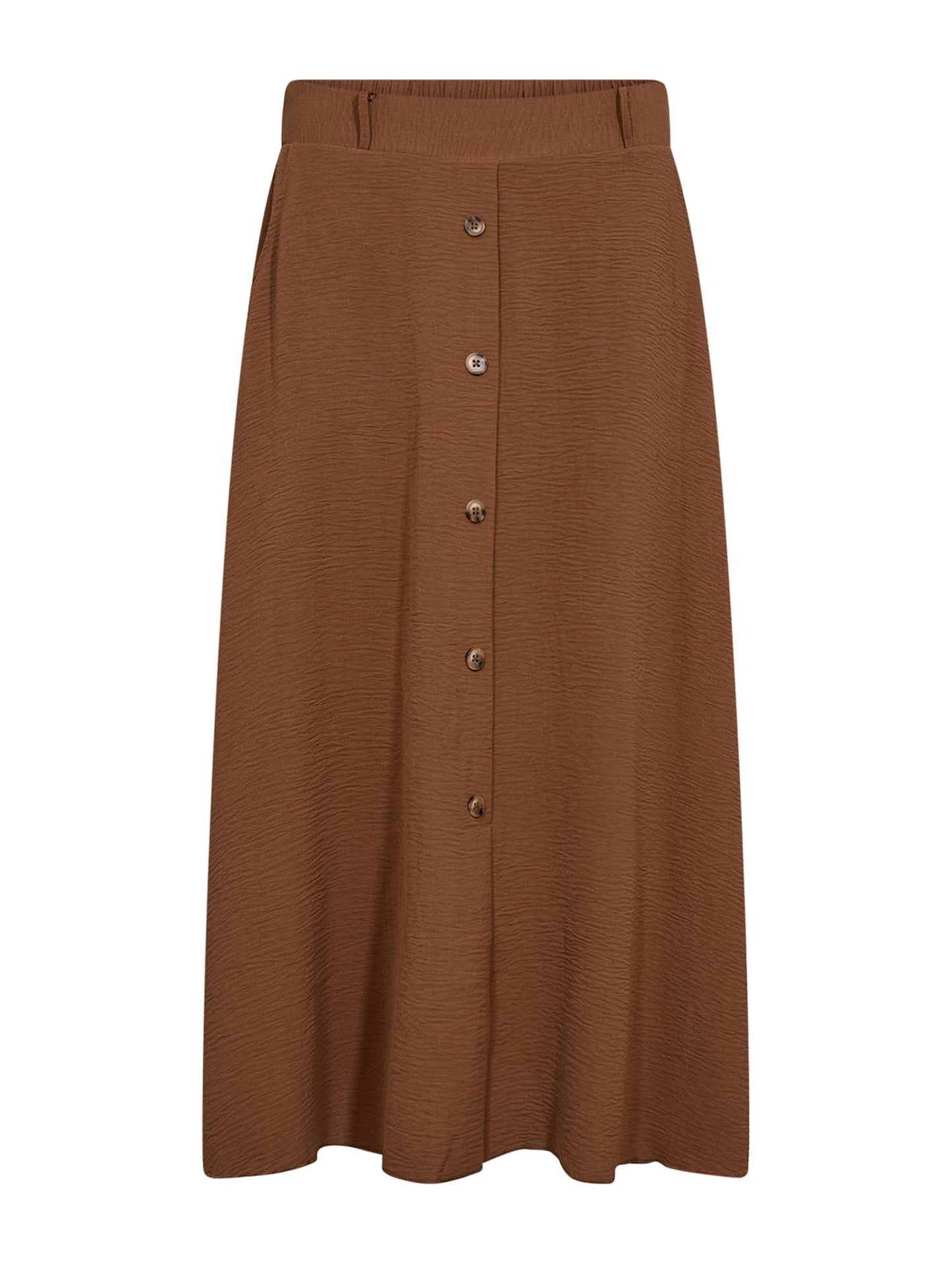 Gonna donna Soyaconcept in marrone versatile e femminile