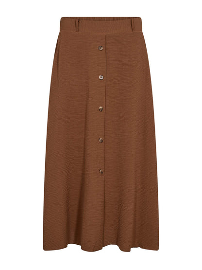 Gonna donna Soyaconcept in marrone versatile e femminile
