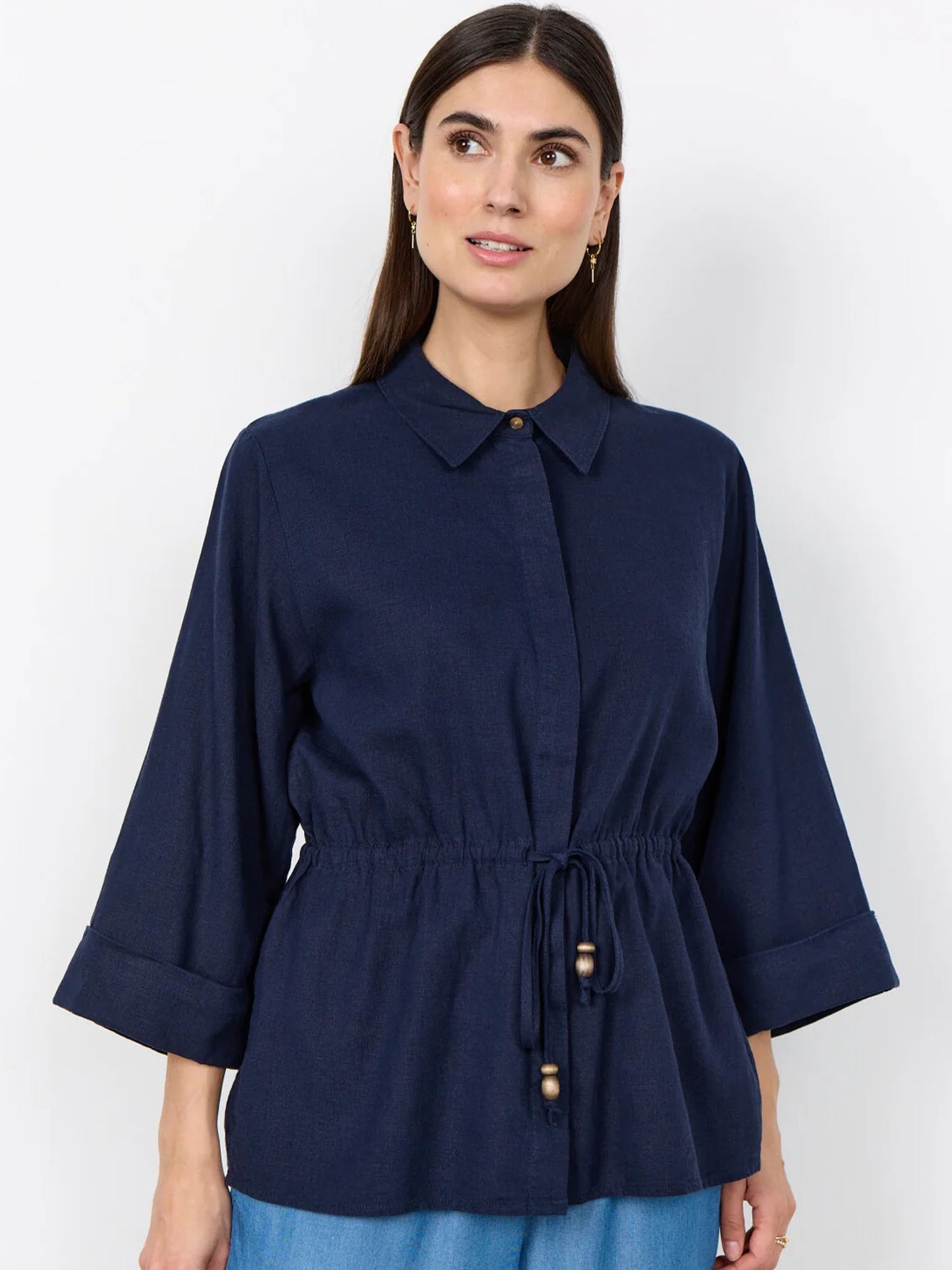Camicia da donna adulto blu Soyaconcept Saharia, perfetta per ogni occasione