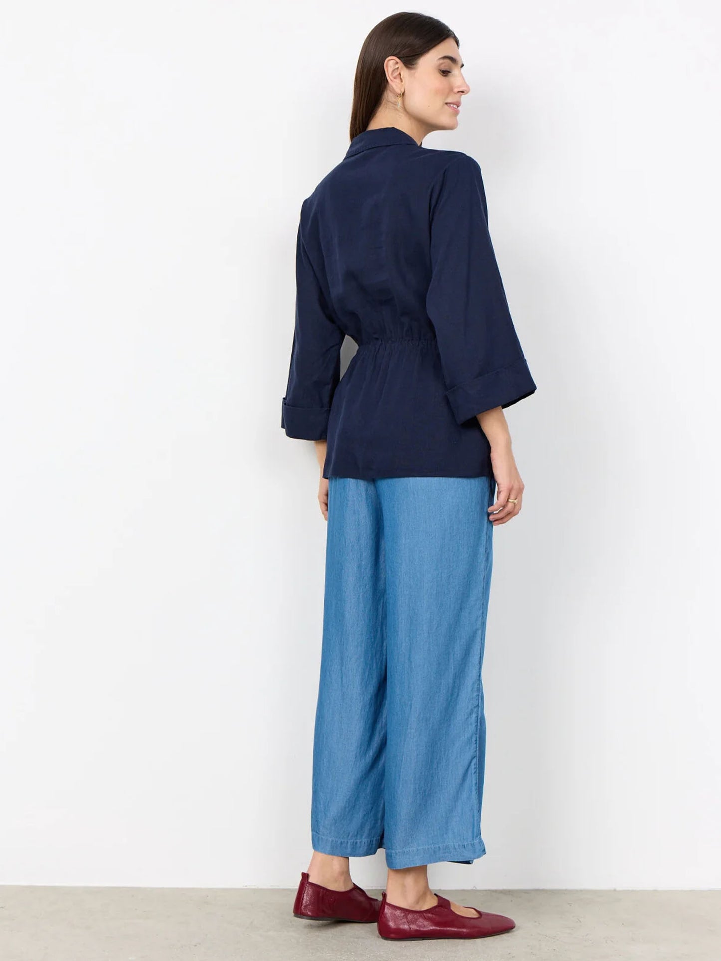 Camicia da donna adulto blu Soyaconcept Saharia, perfetta per ogni occasione