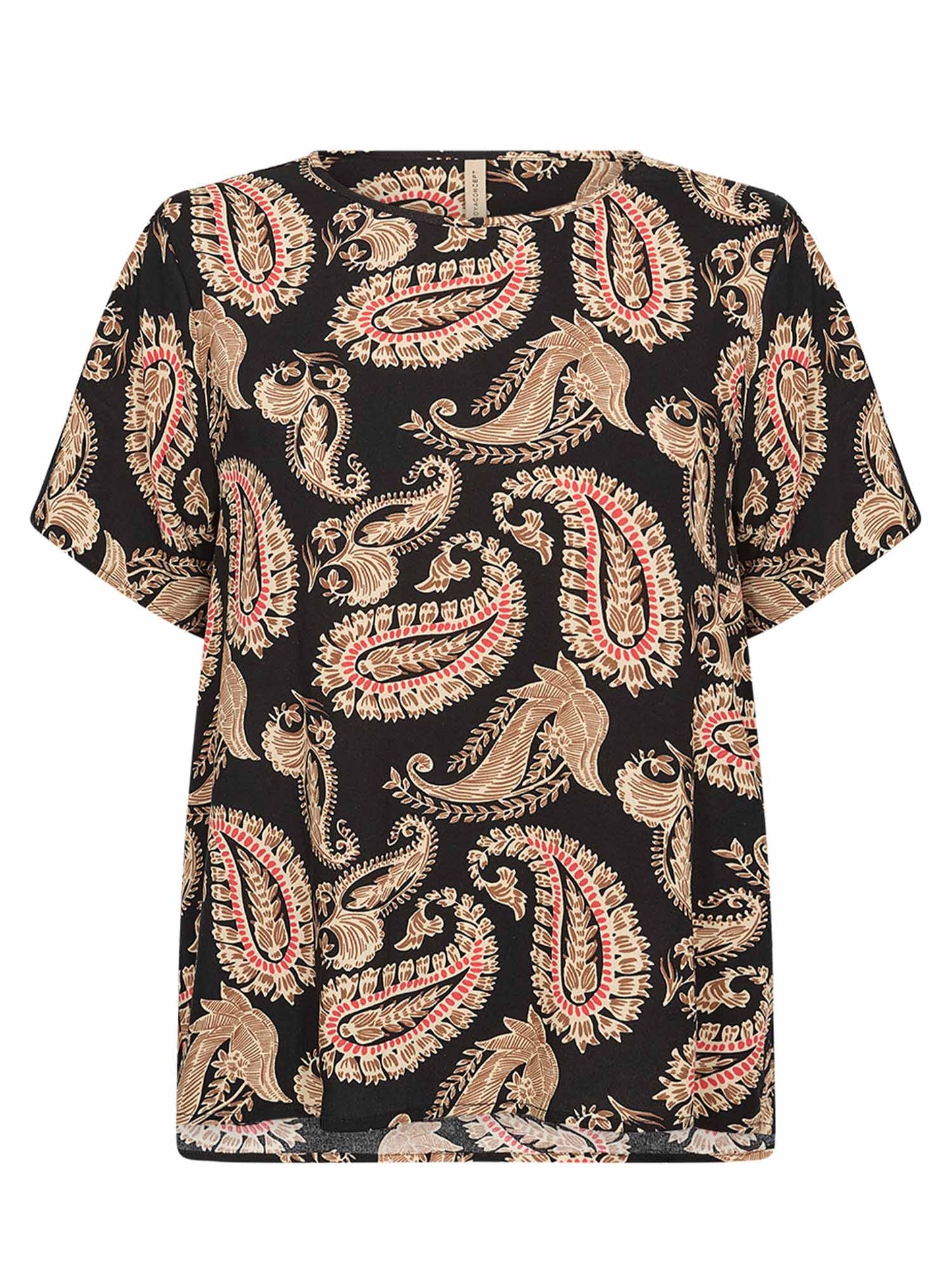T-shirt donna Soyaconcept multicolore per la primavera estate