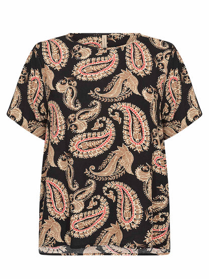 T-shirt donna Soyaconcept multicolore per la primavera estate