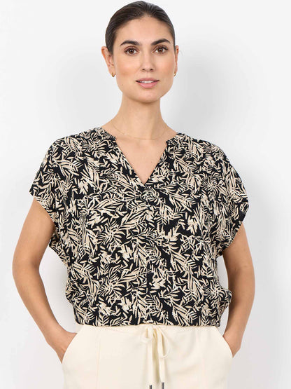 Soyaconcept Faye 2, elegante blusa donna multicolore in viscosa