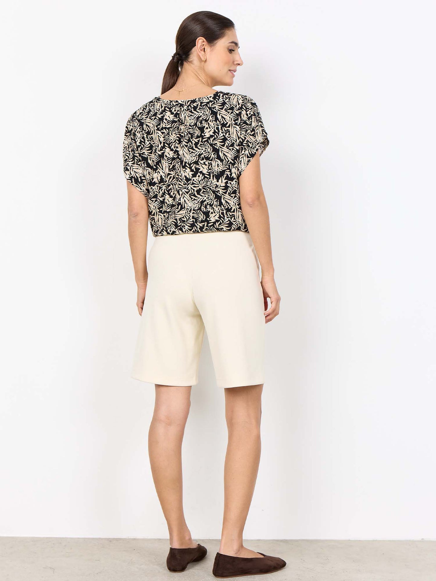 Soyaconcept Faye 2, elegante blusa donna multicolore in viscosa
