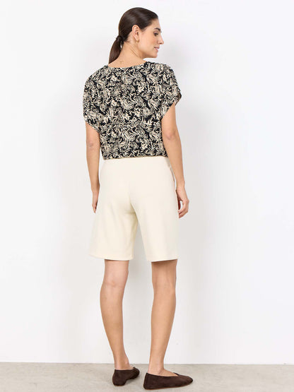 Soyaconcept Faye 2, elegante blusa donna multicolore in viscosa