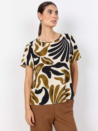 Blusa Soyaconcept donna in tessuto multicolore perfetta per la primavera