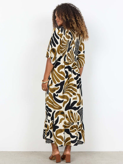 Soyaconcept vestito donna multicolore per la primavera estate