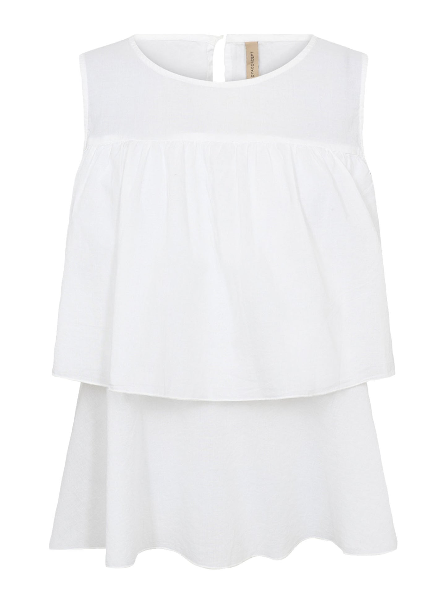 Canotta bianca unisex adulto Soyaconcept per uno stile semplice e versatile