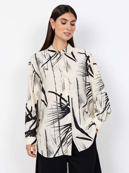 Soyaconcept Gopi 2, camicia da donna panna
