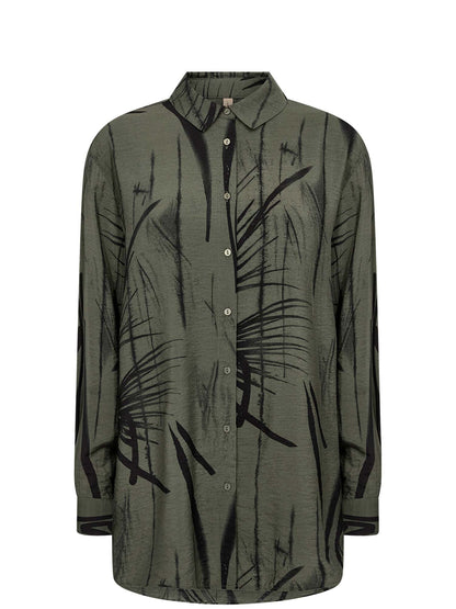 Soyaconcept Gopi 2, camicia da donna verde