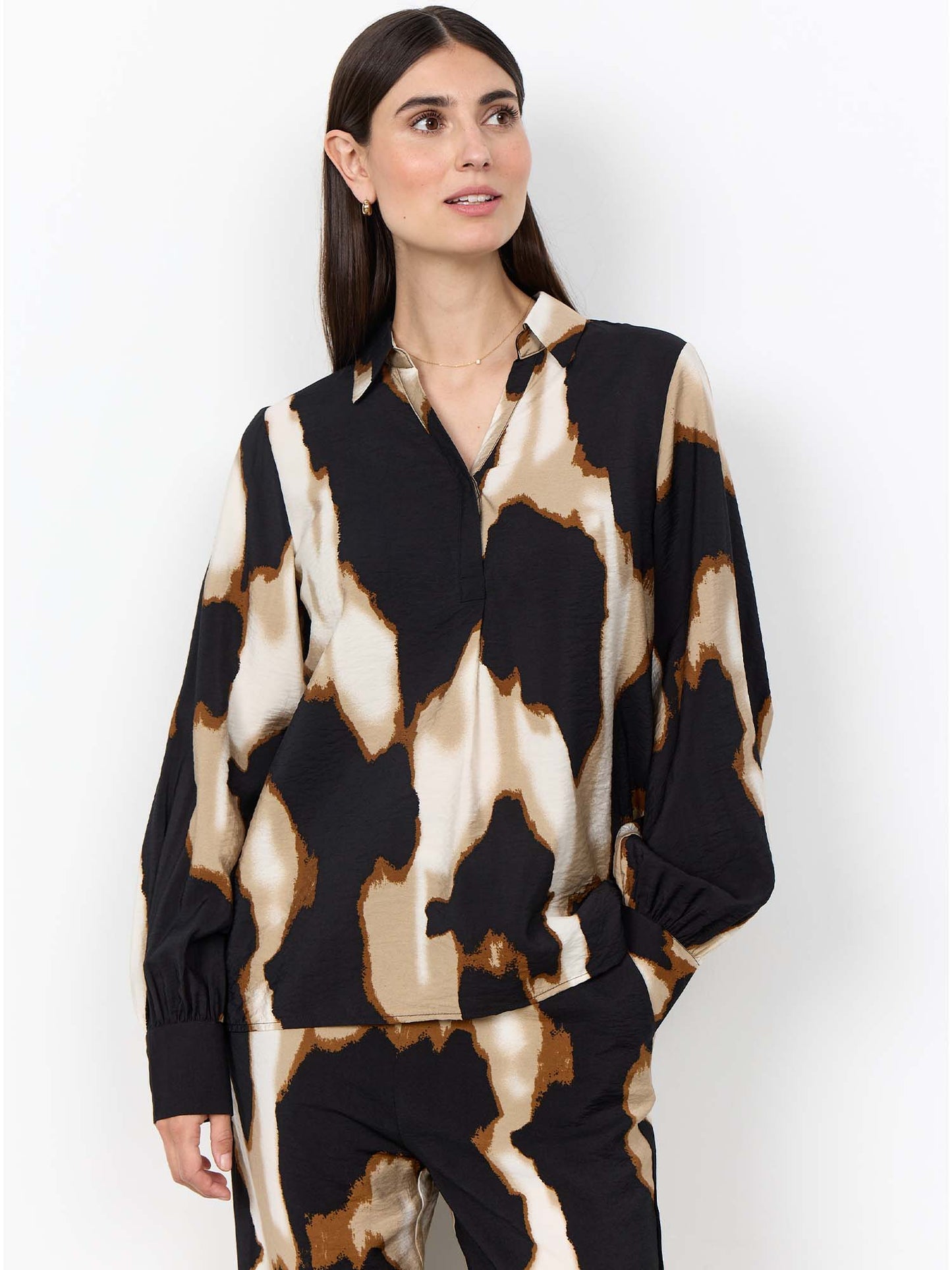 Soyaconcept Gladis 1, camicia da donna multicolore