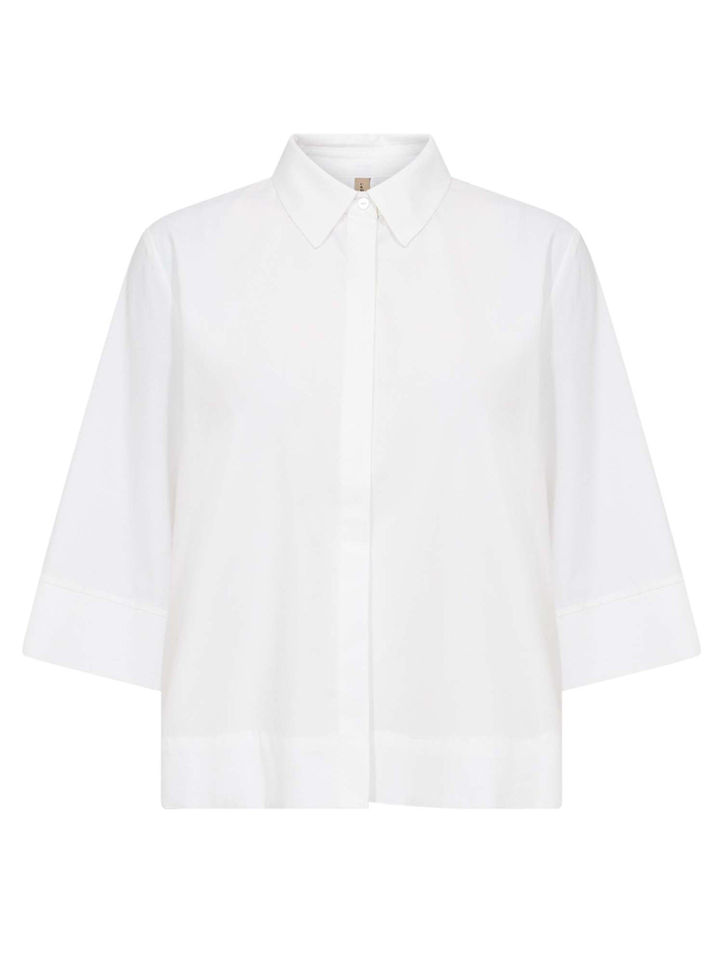 Soyaconcept Netti, camicia da donna bianca