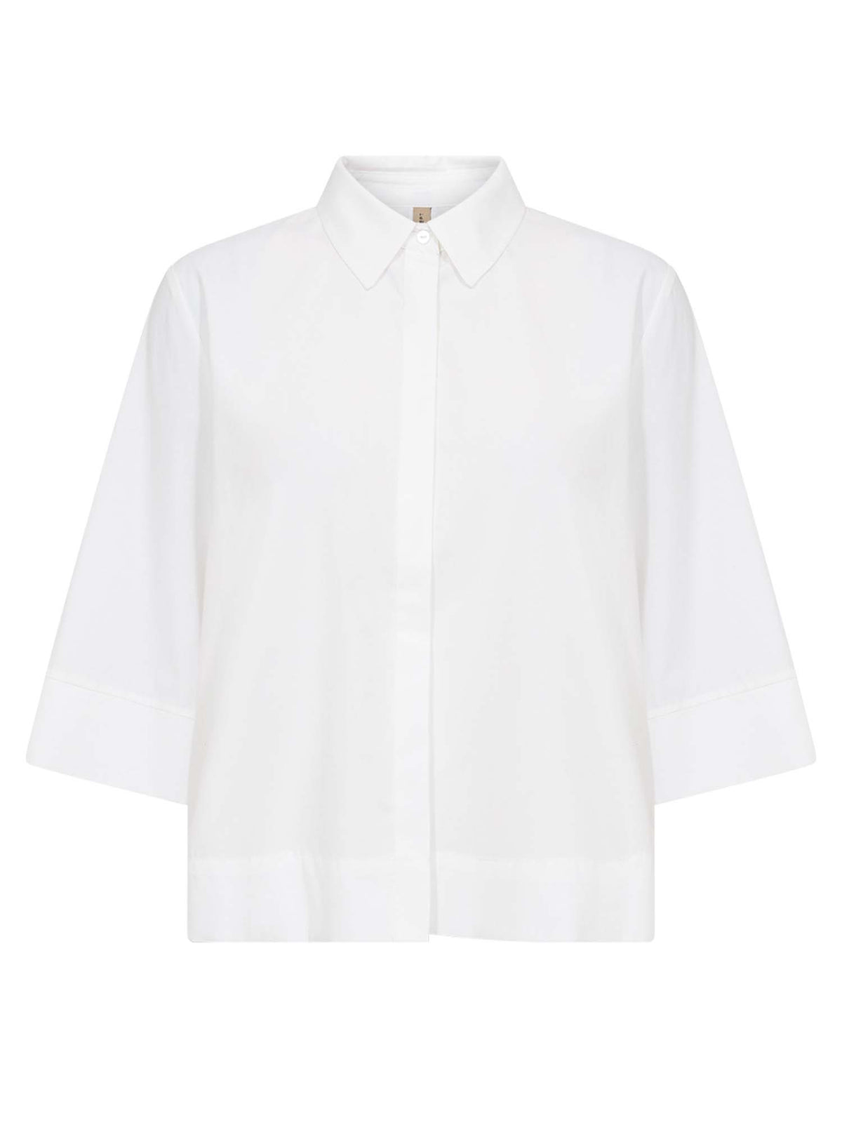 Soyaconcept netti camicia da donna bianco