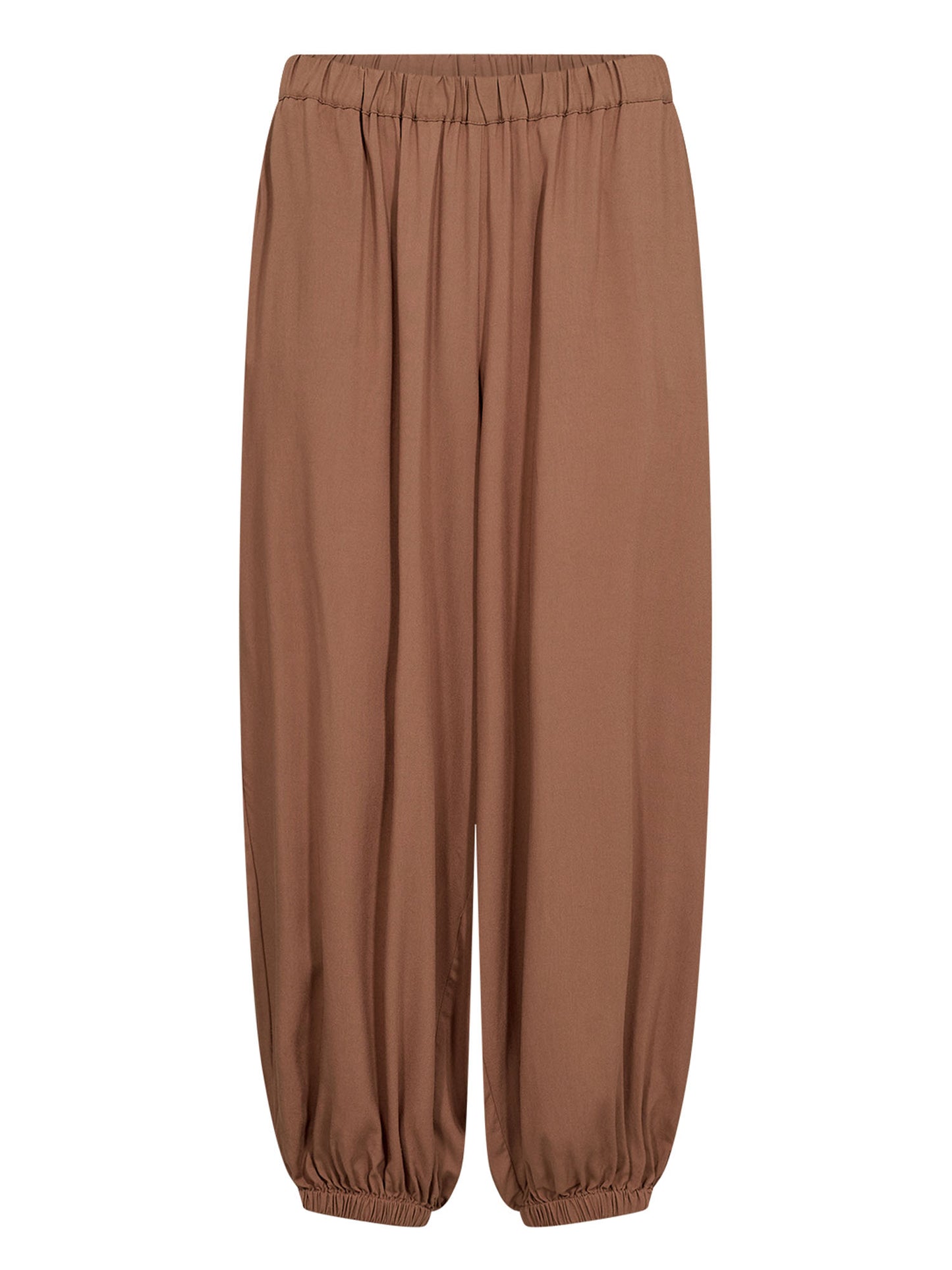 Pantaloni donna Soyaconcept in marrone, eleganti e versatili
