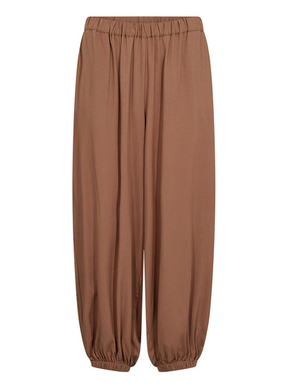 Pantaloni donna Soyaconcept in marrone, eleganti e versatili