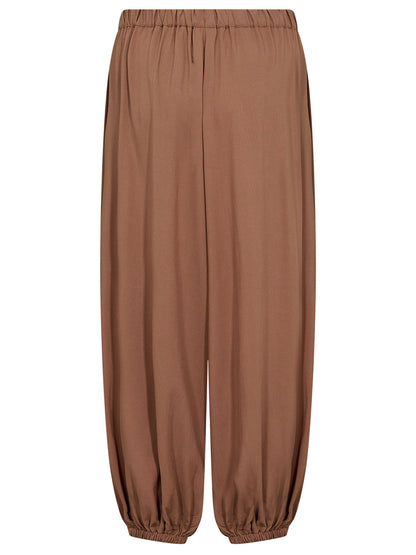 Pantaloni donna Soyaconcept in marrone, eleganti e versatili