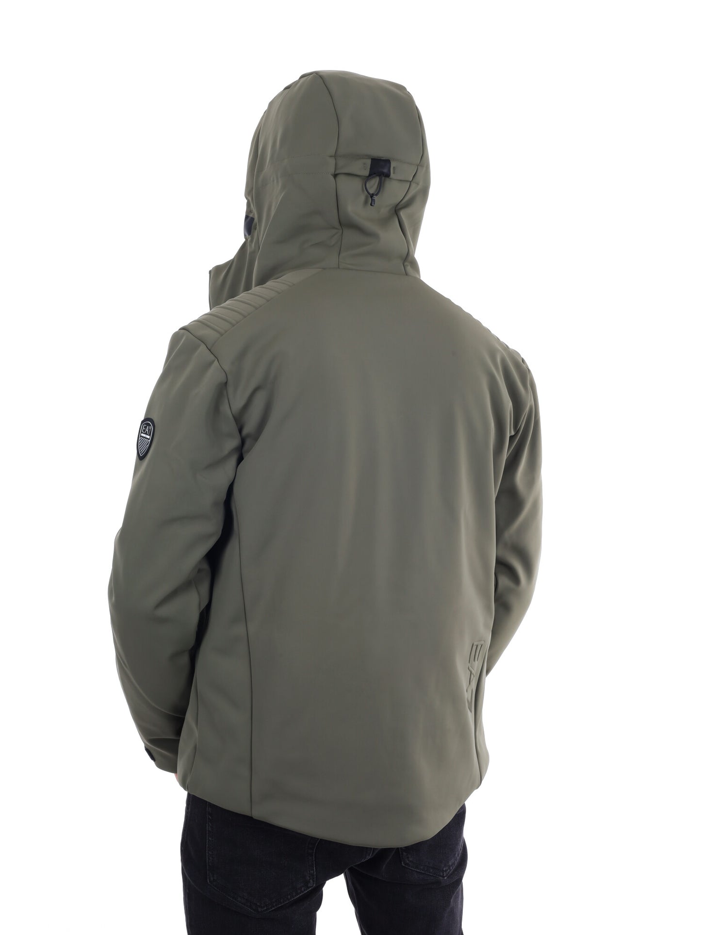 GIACCA DA SCI KITZBUHEL SOFTSHELL EA7 EMPORIO ARMANI DA UOMO VERDE