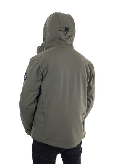 GIACCA DA SCI KITZBUHEL SOFTSHELL EA7 EMPORIO ARMANI DA UOMO VERDE
