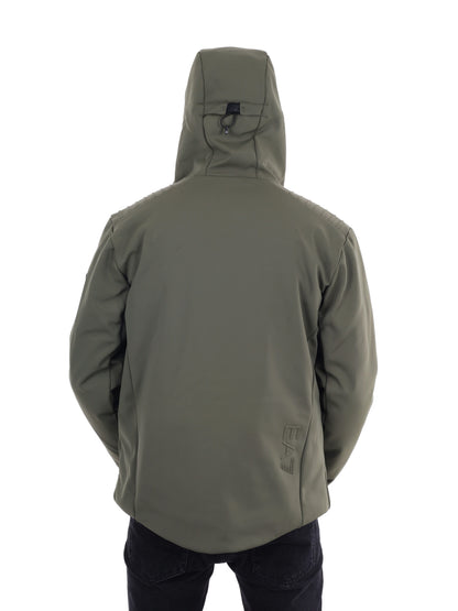 GIACCA DA SCI KITZBUHEL SOFTSHELL EA7 EMPORIO ARMANI DA UOMO VERDE