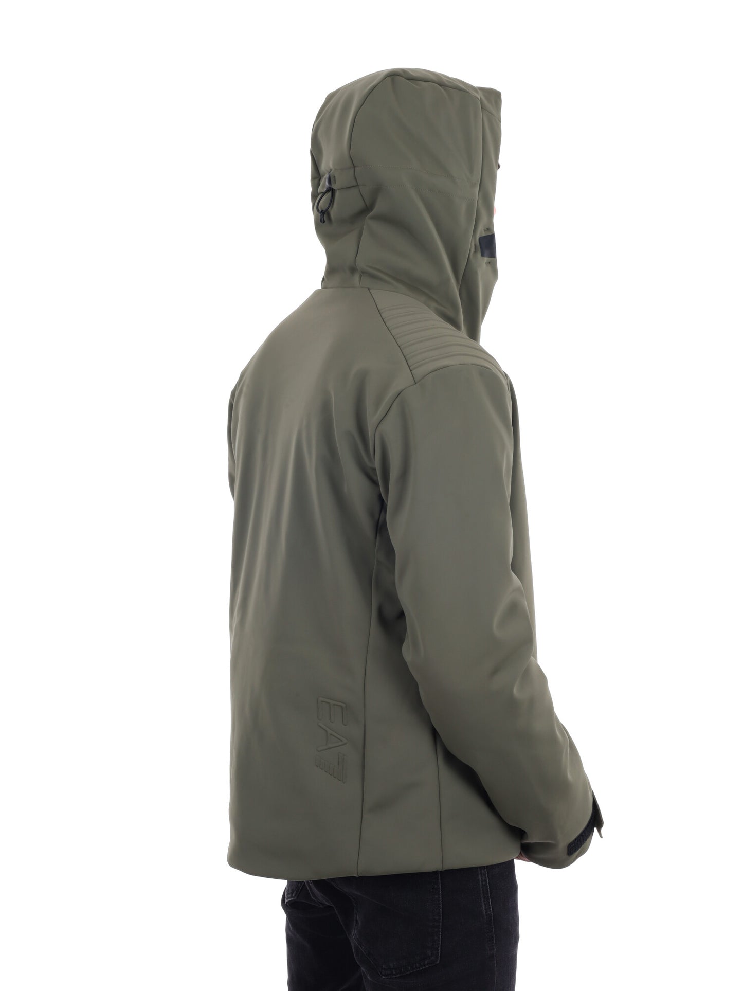 GIACCA DA SCI KITZBUHEL SOFTSHELL EA7 EMPORIO ARMANI DA UOMO VERDE