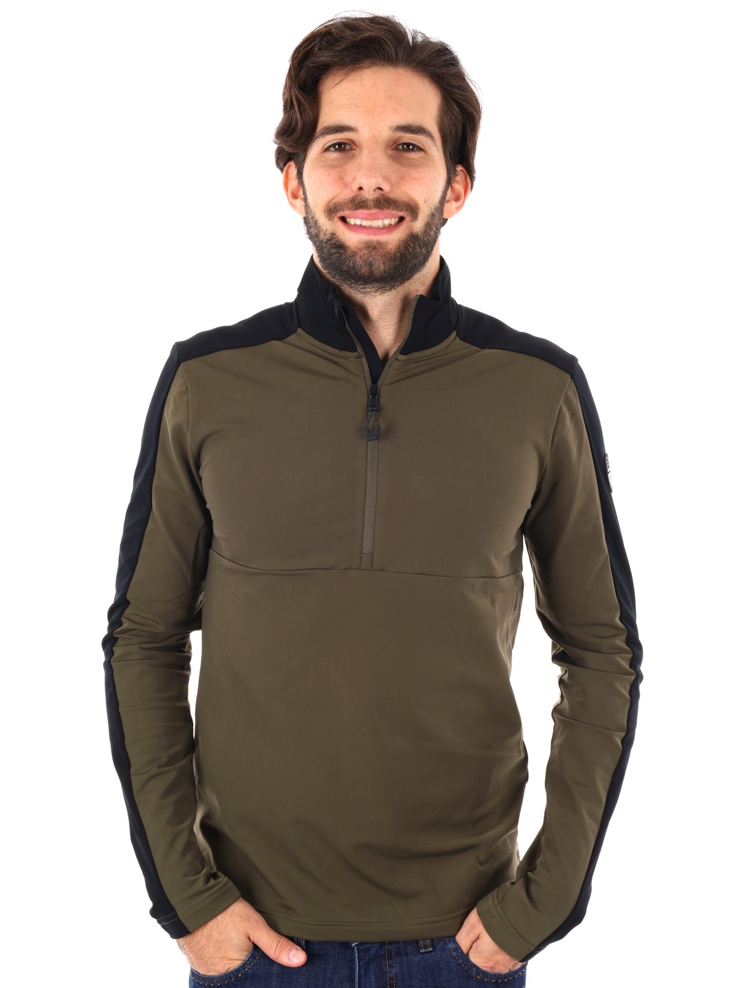 PILE KITZBUHEL POWERSTRETCH  EA7 EMPORIO ARMANI DA UOMO VERDE