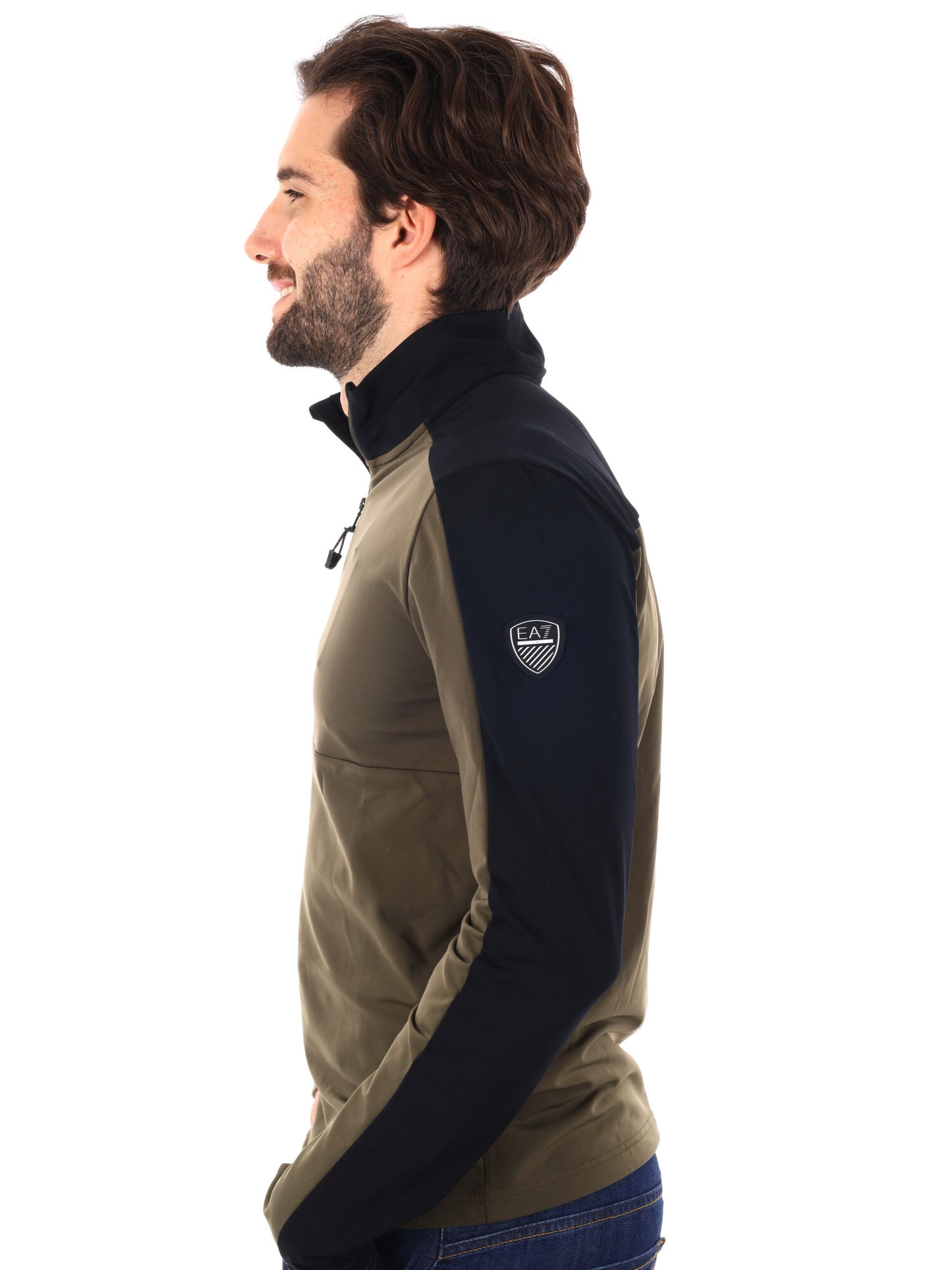 PILE KITZBUHEL POWERSTRETCH  EA7 EMPORIO ARMANI DA UOMO VERDE