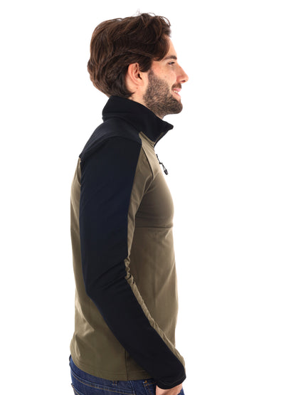 PILE KITZBUHEL POWERSTRETCH  EA7 EMPORIO ARMANI DA UOMO VERDE