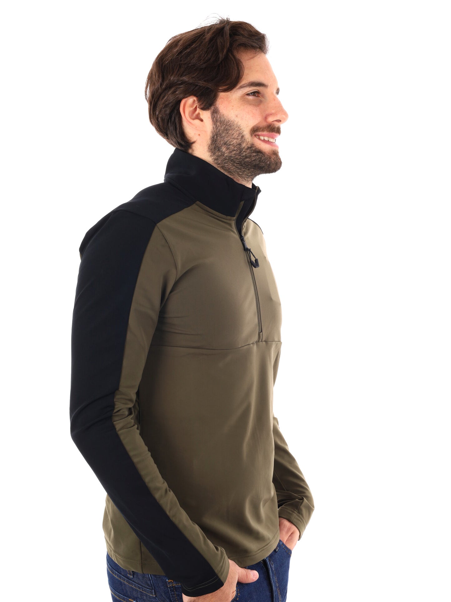 PILE KITZBUHEL POWERSTRETCH  EA7 EMPORIO ARMANI DA UOMO VERDE