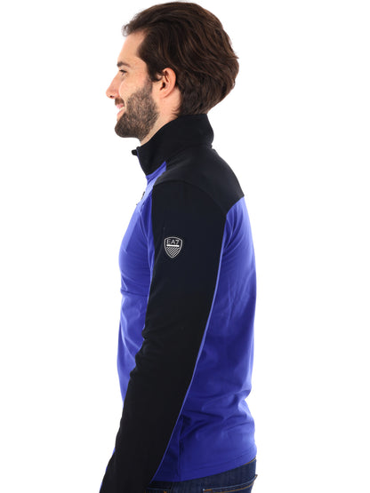 PILE KITZBUHEL POWERSTRETCH  EA7 EMPORIO ARMANI DA UOMO BLU