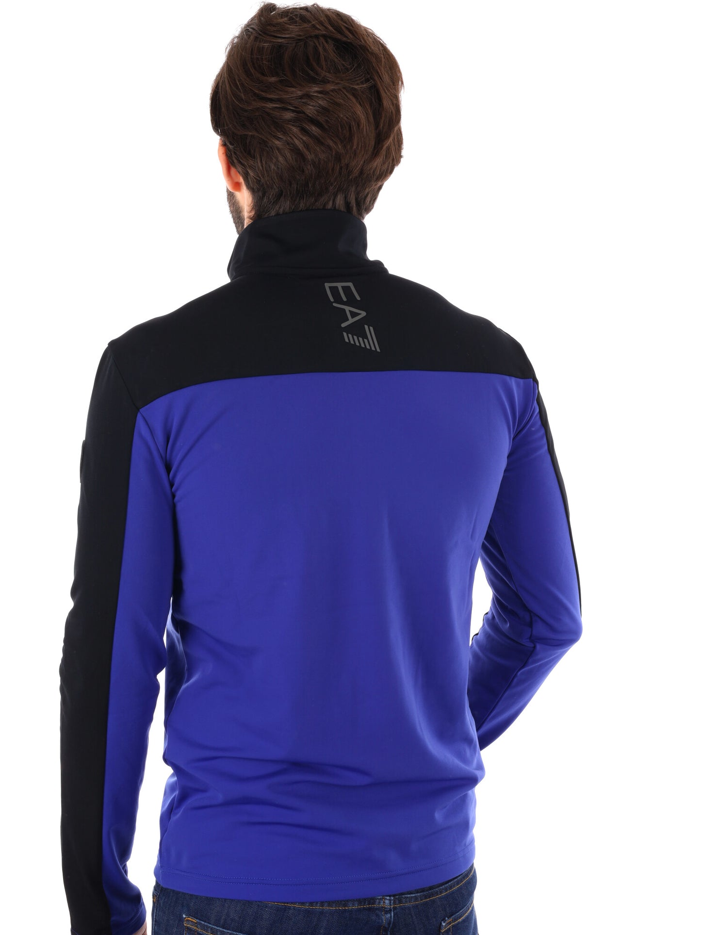 PILE KITZBUHEL POWERSTRETCH  EA7 EMPORIO ARMANI DA UOMO BLU