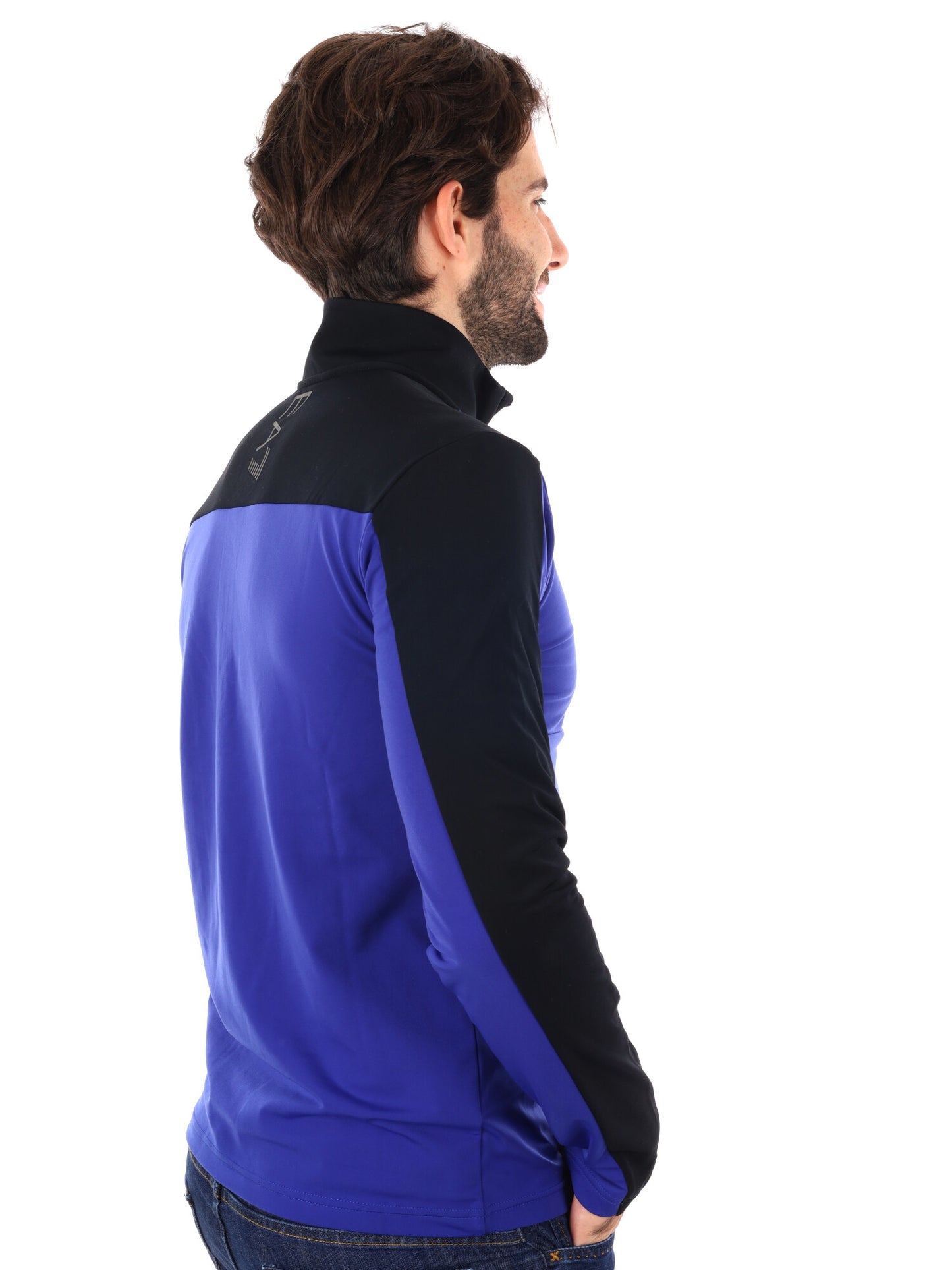 PILE KITZBUHEL POWERSTRETCH  EA7 EMPORIO ARMANI DA UOMO BLU