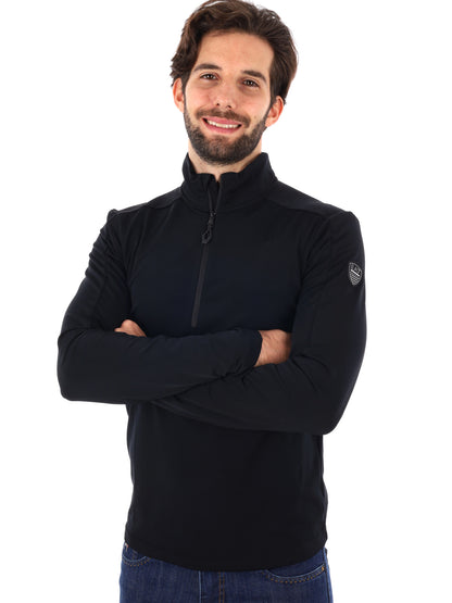 PILE KITZBUHEL POWERSTRETCH  EA7 EMPORIO ARMANI DA UOMO NERO