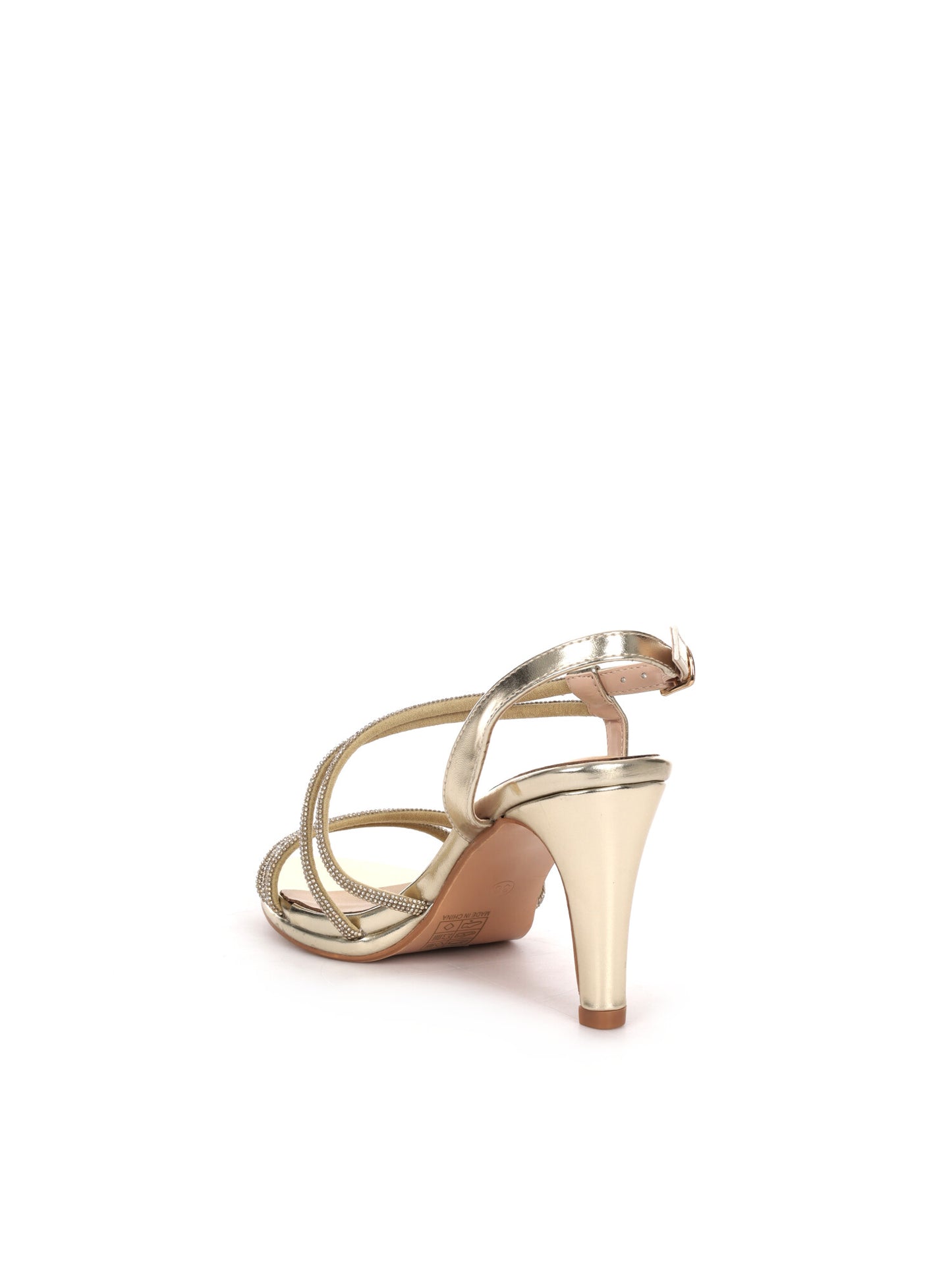 Sandali donna Clyo' oro eleganti e raffinati per la primavera estate