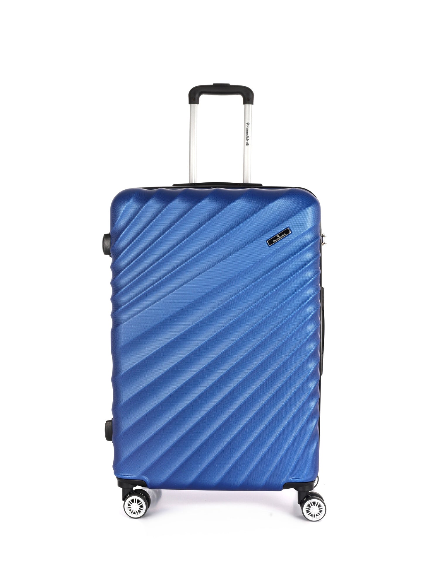 Valigia rigida Nazareno Gabrielli blu unisex adulto