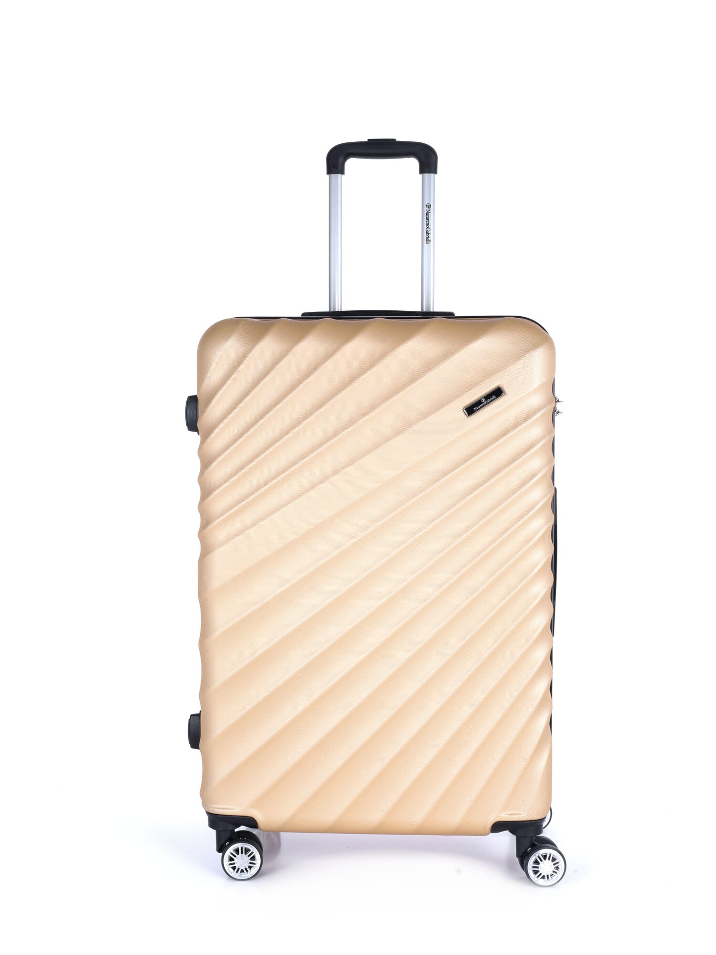 Valigia rigida Nazareno Gabrielli beige unisex adulto