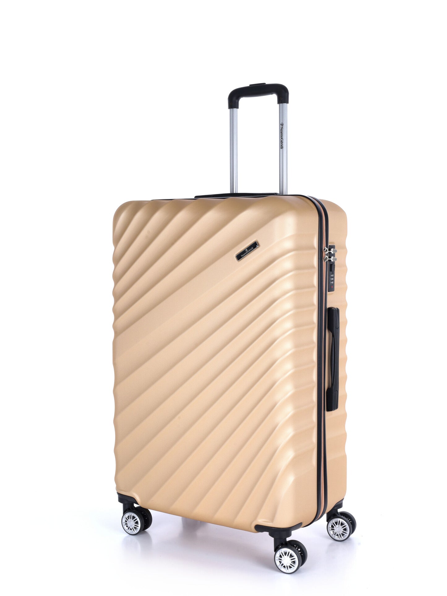 Valigia rigida Nazareno Gabrielli beige unisex adulto