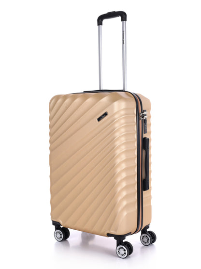 Valigia rigida beige Nazzareno Gabrielli modello 8070 3 Media Champ